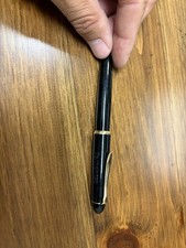 Pelikan 120 Vintage Fountain Pen Gold Trim Medium Gold Nib  *broken needs repair picture