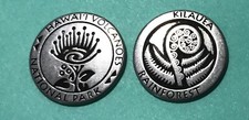 Hawaii Volcanoes National Park Kilauea Rainforest Collectible Token picture