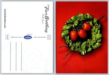 Five Brothers Pasta Sauce Basil Tomatoes Food Advertising Postcard 2000 FREEGARD picture