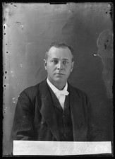 Photo:H.A. Wells Portrait Man Studio Photograph 1873-1890 picture