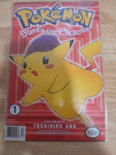 Pokémon Surf's Up Pikachu Part 4 No. 1 1999 Vintage Comic Book picture