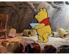 Winnie the Pooh Cel With Printed Background picture
