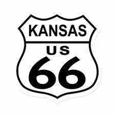 KANSAS ROUTE 66 SHIELD 15