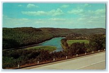 c1977  Beautiful North Branch Susquehanna River Laceyville Pennsylvania Postcard picture