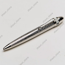 New Rolex Gift Silver Ballpoint Pen Collectible Luxury Business Pen NIB Hot⚡ picture