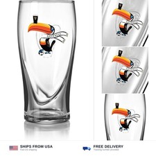 Guinness Gravity Pint Glass 20oz, 2026 Soccer Toucan Design, Special Edition ... picture