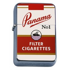 Vintage Image 60's Panama Cigarette Oil Lighter picture