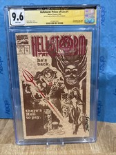 HELLSTORM: PRINCE OF LIES #1 - 1993 Yellow CGC GRADED 9.6 Signed Michael Bair picture