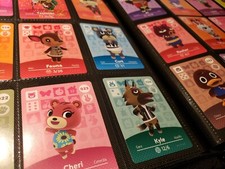 Animal Crossing Amiibo Series 1 Cards #1-100 Mint, Authentic (Choose cards) picture