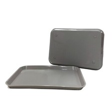 Plastic Eating Food Serving Tray for Cafeteria Lunch Kids 13.25