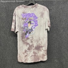 Primitive x Naruto Shippuden Sasuke Uchiha Tie Dye Graphic T-Shirt Sz M picture