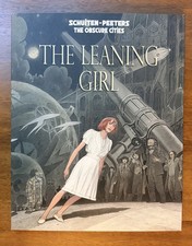 The Leaning Girl, Obscure Cities, François Schuiten, 1st Eng Ed, TPB, LikeNew picture
