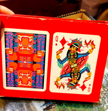 Vintage Heraclio Fournier America Playing Cards - Arts Of Pre-Columbian America picture