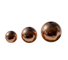 Copper spheres 1