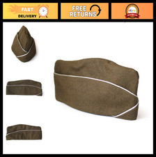 Replica WW2 US Airborne Officer Cap Wool Hat Parachute picture