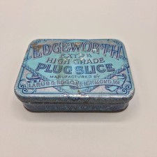 Edgeworth Extra High Grade Plug Slice Tobacco Tin Box EMPTY Larus & Bro Co picture