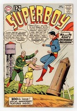 Superboy #100 GD/VG 3.0 1962 picture