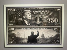 ACEO American 🇺🇸 Celebrating 250th Anniversary Two Hundred Fifty Dollars picture