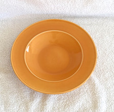 H. F. Coors Co. Serving Bowl Tangerine Round Large Dish Vibrant 11