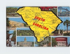 South Carolina Map & Scenes South Carolina USA Q-19613 picture