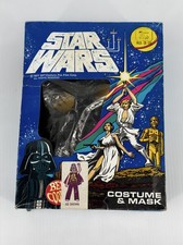 Star Wars Darth Vader Costume 1977 Ben Cooper Rare Box Variant Vintage picture