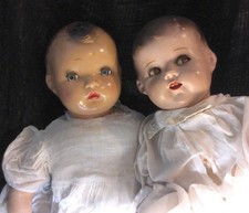 2 Creepy Antique Baby Dolls 20