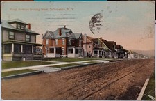 Postcard salamanca new york front ave looking west 1917 picture