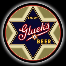 Gluek's Beer of Minneapolis, MN LED Hanging Lighted Sign: 23
