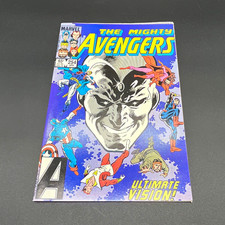 RARE Misprint cover “The Mighty Avengers” #254 (Apr 1984) first print -Vision picture