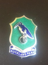 RARE Vintage Enamel Badge Lapel Pin AUCKLAND PARK Gauteng South African Pretoria picture