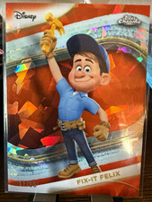 2025 Topps Chrome Disney sapphire Fix-It Felix #66 Orange Parallel 11/25 picture