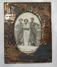 Vintage Souvenir Louisville Ky 1920s  Great Gatsby A.C. Bosselman Picture Frame picture