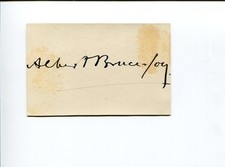 Albert Bruce-Joy British Irish Sculptor Artist Signed Autograph picture