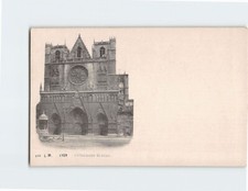 Postcard Cathédrale Saint-Jean-Baptiste Lyon France picture