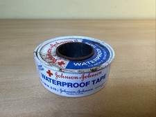 Vintage Johnson & Johnson Waterproof Tape Tin 1/2 Inch picture