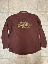 Harley-Davidson 120th Anniversary Operative Riding Shirt Jacket - Men's XL picture