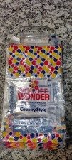Wonder Bread Bag Lot Of 360+ Unused Store Bakery Country Style Loaf Bags Hanger  picture