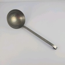 VTG 12.25 USN Vollrath Mess Hall WW2 Serving Ladle Military Collectible picture