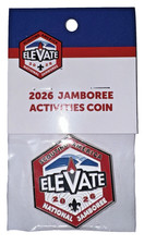 2026 Official Jamboree Challenge Coin featuring Activities Nat'l Jamboree MINT picture