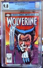 Wolverine Limited Series #1, CGC 9.8, White Pages, Frank Miller, 1982 picture