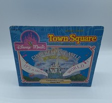 Disney Magic Town Square Cinderella’s Castle Music Box Plays