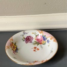 Vintage Czechoslovakian Epiag Bridal Rose Bowl picture