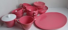 Allied Chemical Melamine Dinnerware Dish set 26 pcs Vintage Never Used Excellent picture