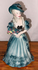 VTG Goldscheider Original Lady Figurine 7” Duchess Devonshire 1950’s Fine China picture