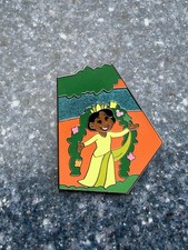 Disneyland Tiana's Bayou Adventure Attraction Map Puzzle Mystery Pin LE - Tiana picture