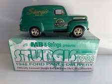 Sturgis 1948 Ford Panel Delivery 1996 Diecast Bank 68007 With Box picture