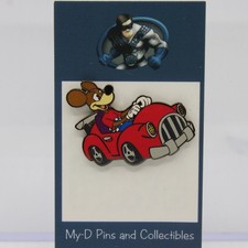 C5 Disney Toontown Online Pin ToonFest Mouse in Red Car Toon Fest picture