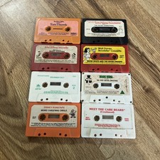 1980s Book & Tape Cassette Lot of 8 E.T , Mary Poppins, Tom Thumb, Care Bears picture