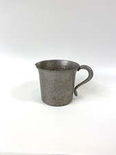 Vintage Canterbury Arts Medieval Renaissance  Hammered Aluminum Creamer Cup picture