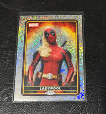 Topps 2024 Topps Chrome Deadpool & Wolverine Ladypool #5 Speckle picture